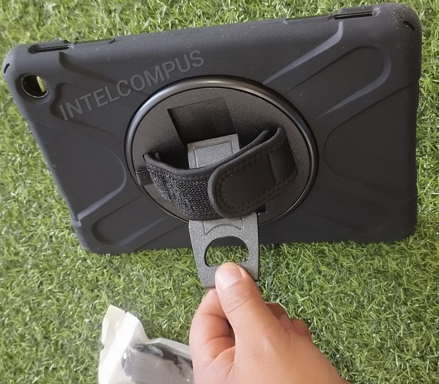 Estuche con correa de mano para Amazon Fire HD 10 2021 a prueba de golpes