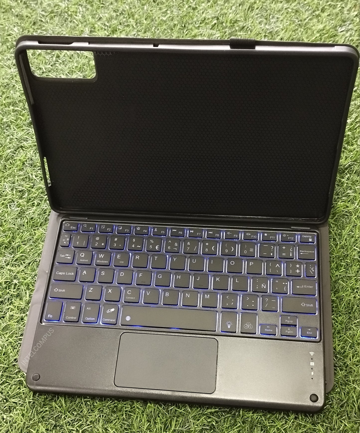 Estuche con teclado para tablet xiaomi pad se 11 pulgadas teclado iluminado