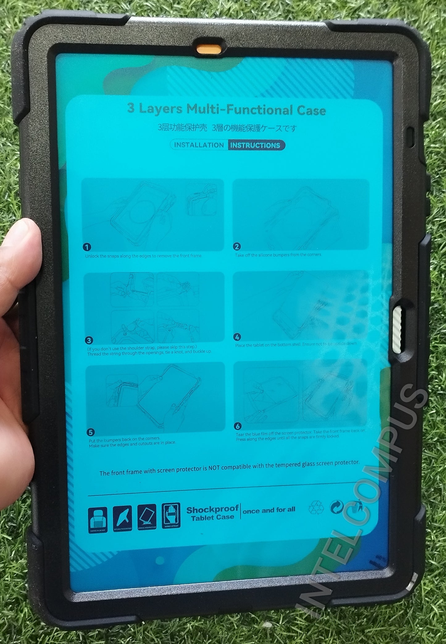 Estuche Protector Para Galaxy Tab S10 Fe Plus De 13.1