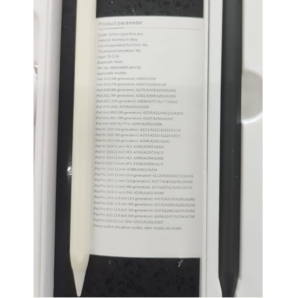 Lapiz Optico Active Stylus Pen Pencil Para Ipad