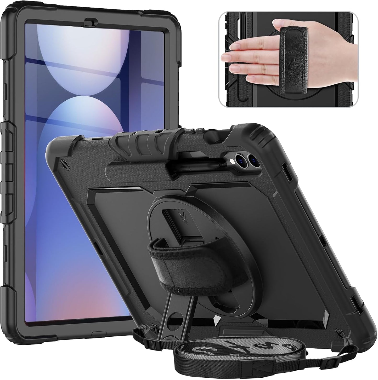 Estuche para Galaxy Tab S10+ Plus/Tab S9 FE+ Plus/Tab S9+ Plus 5G Case 12.4 pulgadas
