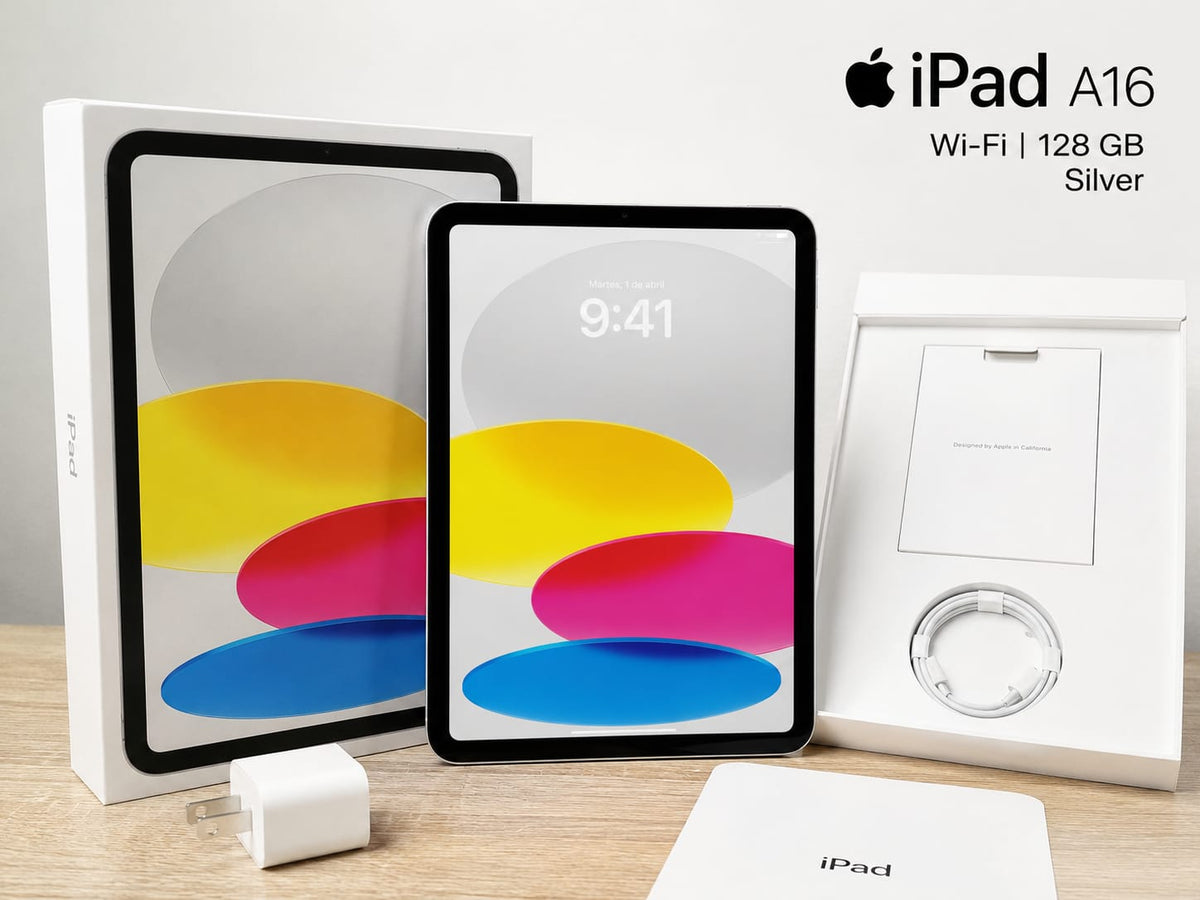 IPAD APPLE A16 Bionic 6GB 128GB 11Inch Wi-Fi BT USB-C 2Cam iPadOS