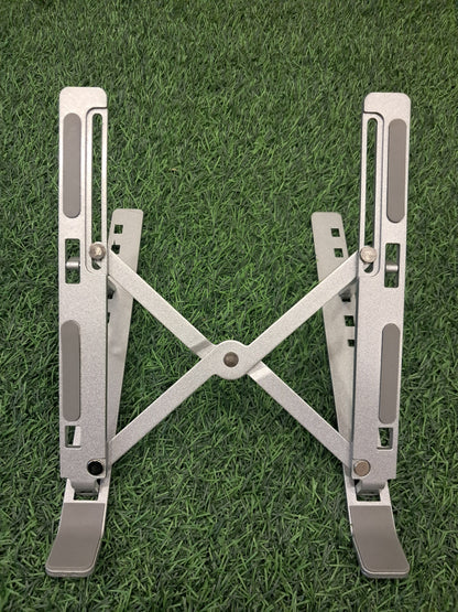 Soporte ergonómico de aluminio para portatil