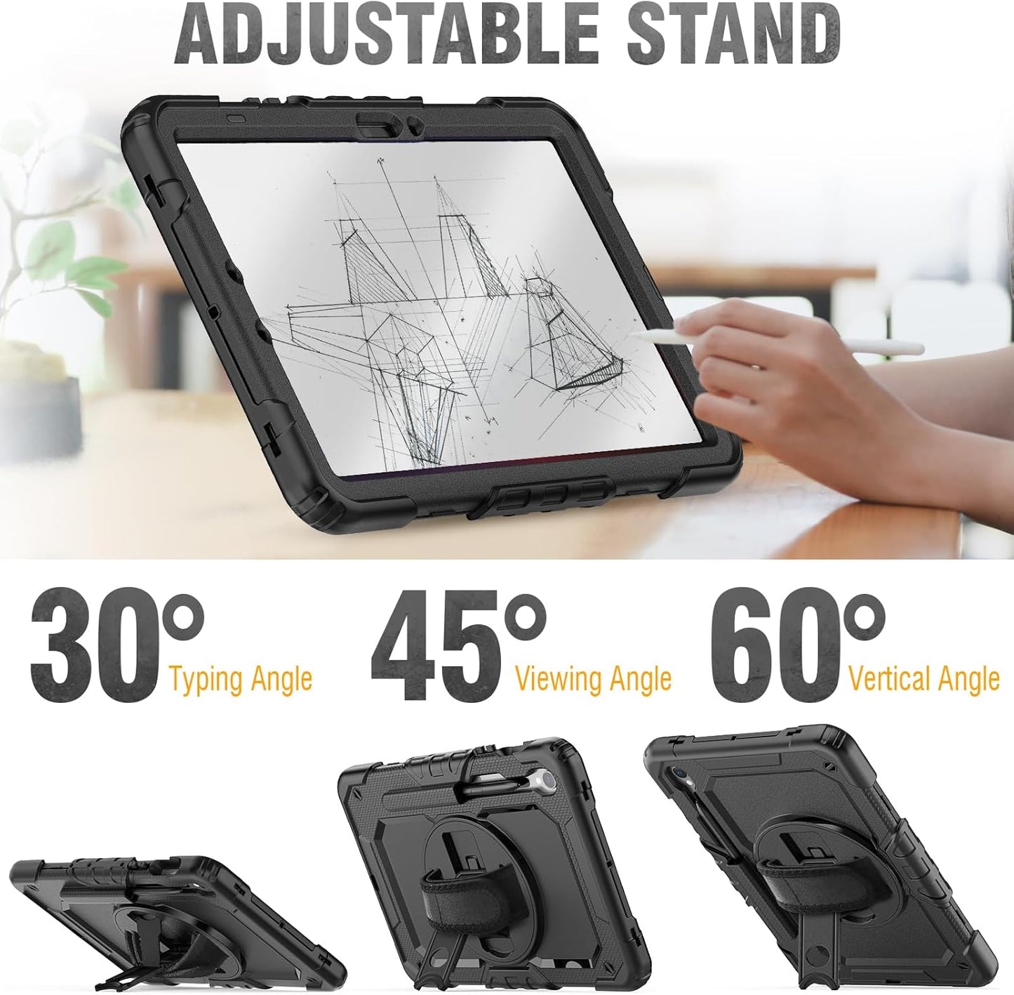 Estuche antigolpes para Galaxy Tab S9 / S9 FE estuche Ruger