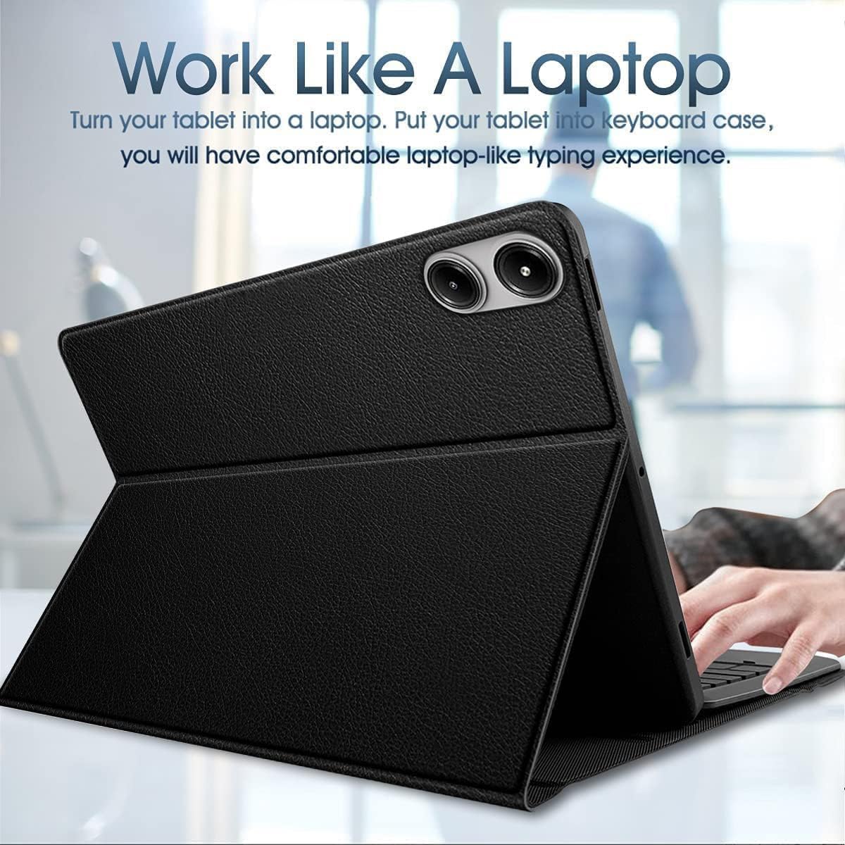 Estuche con teclado táctil para Xiaomi Redmi Pad Pro 12.1 pulgadas