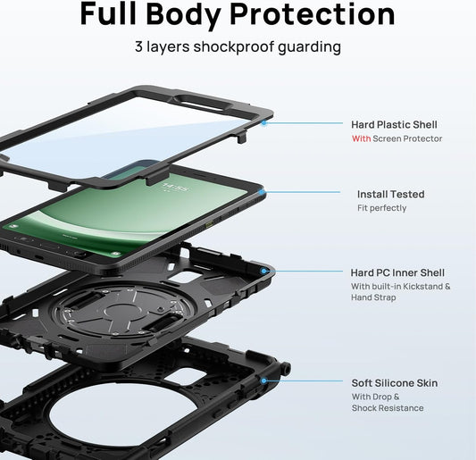 Estuche para tablet Samsung Galaxy Tab Active 5 2024/Active 3 2021 de 8 pulgadas