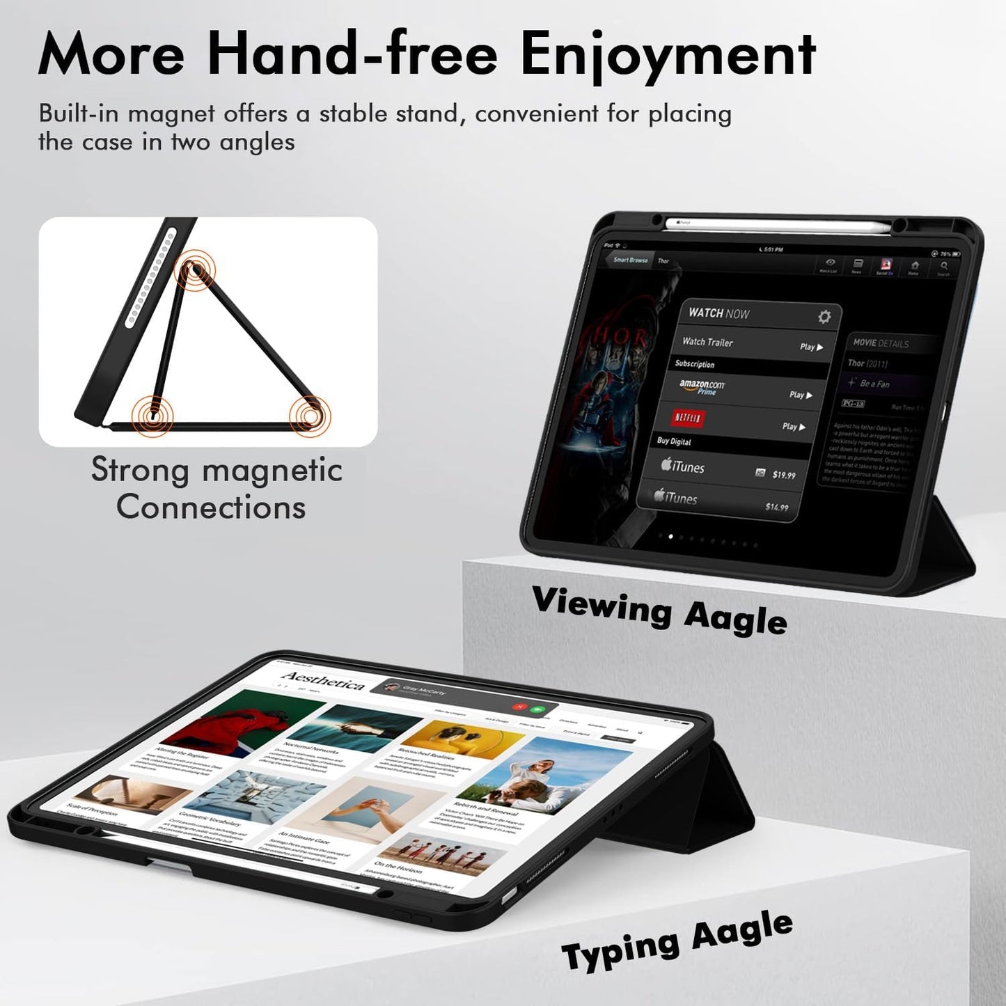 Smart case para iPad Air de 13 pulgadas M2