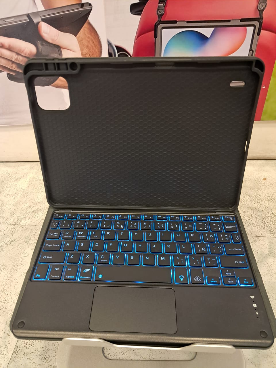 Estuche con teclado para Xiaomi Pad 8/8 Pro/7/7 Pro de 11.2 pulgadas