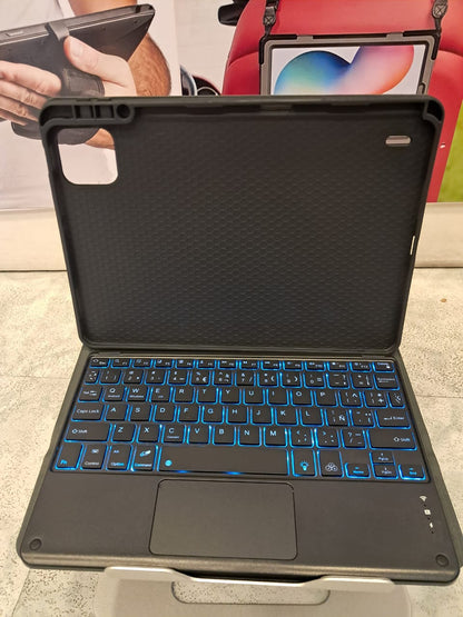 Estuche con teclado para Xiaomi Pad 8/8 Pro/7/7 Pro de 11.2 pulgadas