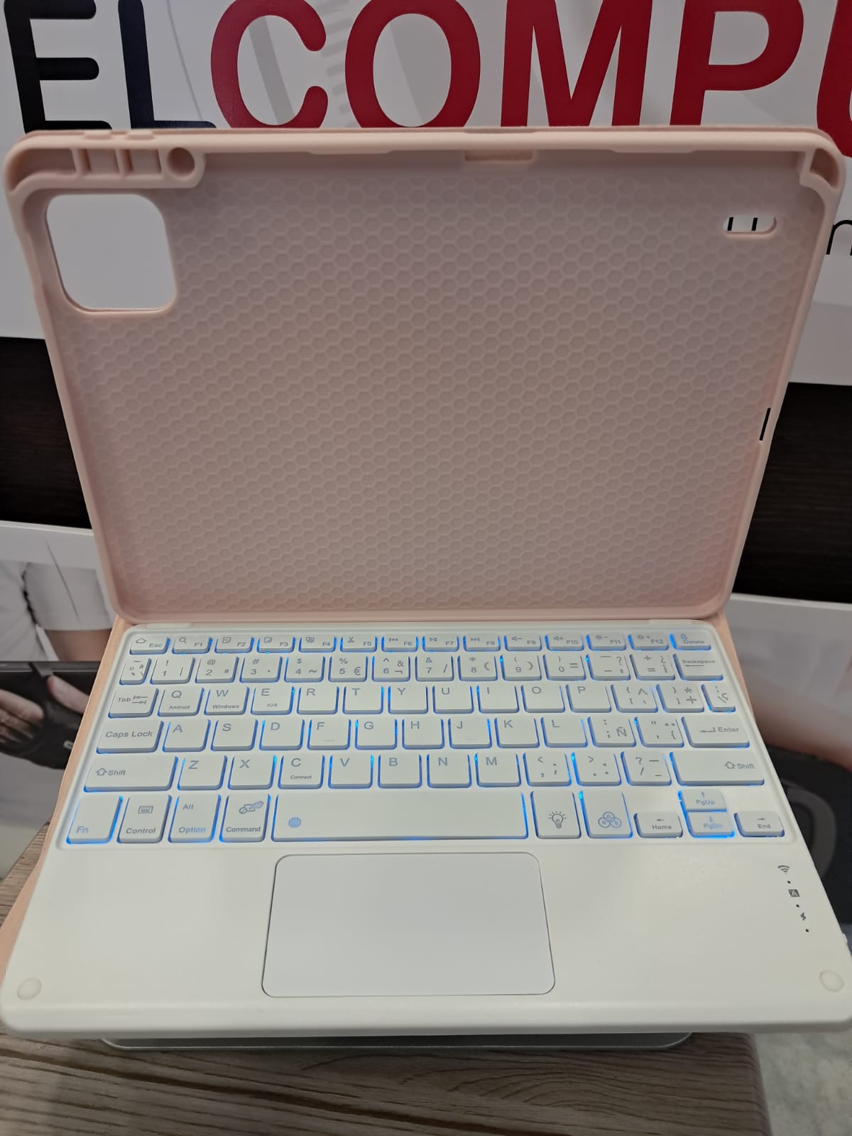 Estuche con teclado para Xiaomi Pad 8/8 Pro/7/7 Pro de 11.2 pulgadas