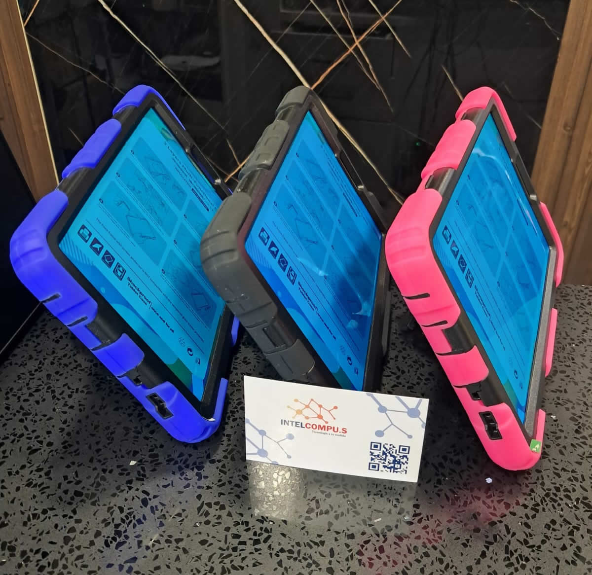 Estuche para Samsung Galaxy Tab A9 de 8.7 resistente a golpes bumper