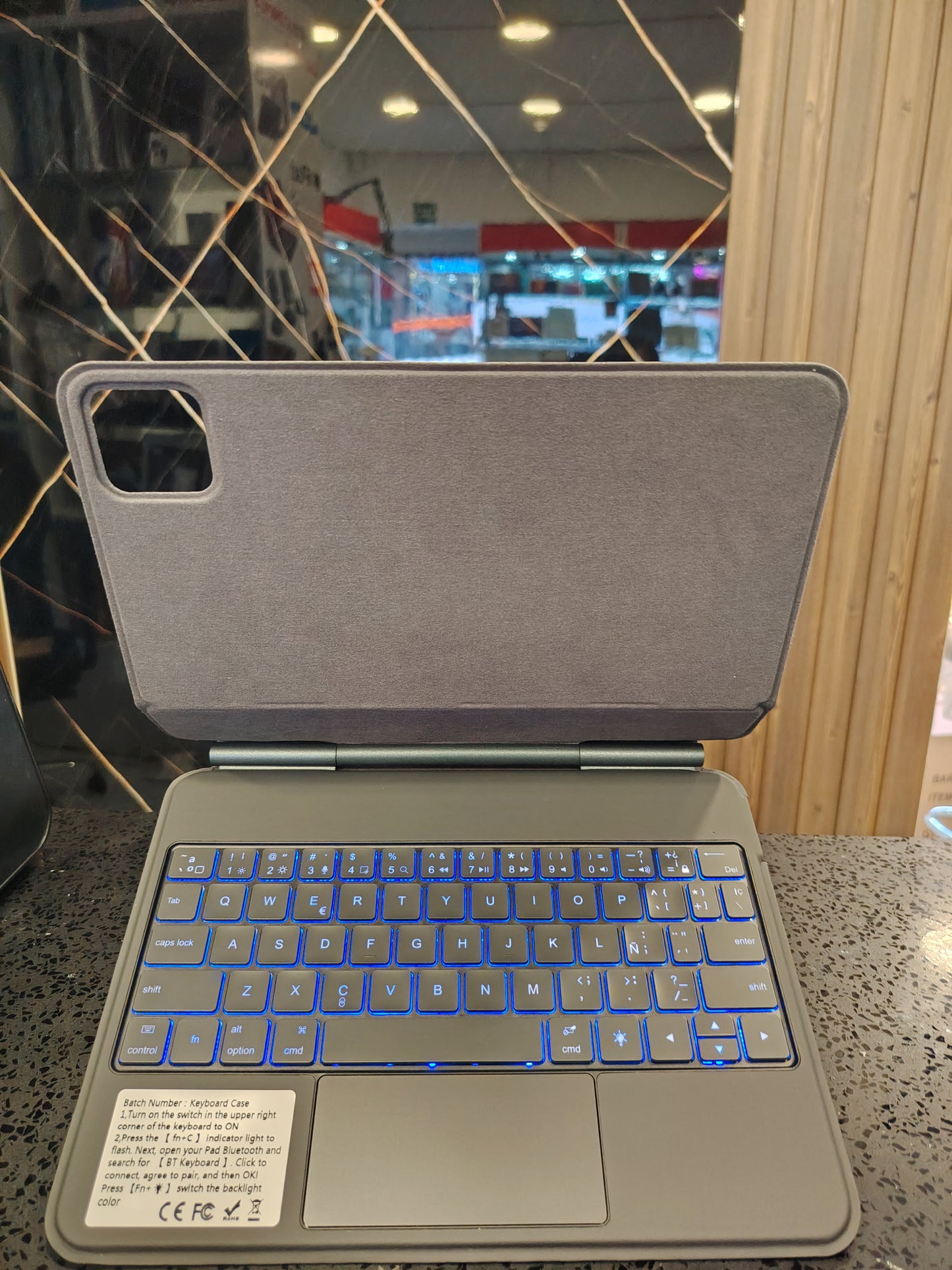 Teclado Mgic para Xiaomi Pad 8/8 Pro/7/7 Pro de 11.2 pulgadas