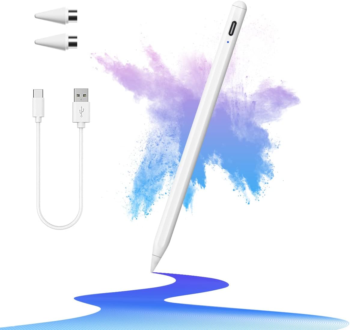 Lápiz capacitivo Stylus para iPad, universal, pantallas táctiles, compatible con iPhone/iPad Pro/Mini/Air/Android/