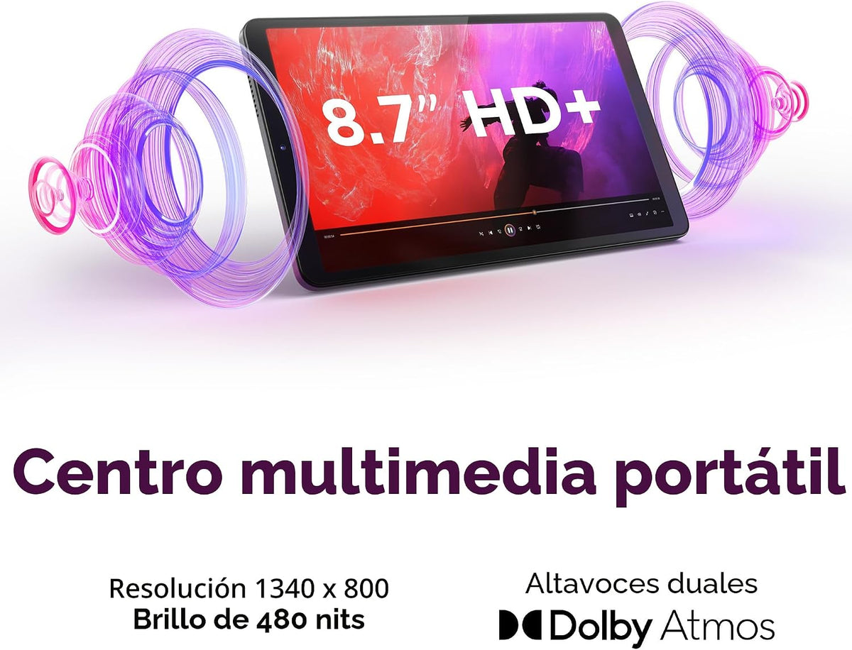 Lenovo Tab One HD 8.7 4GB + 64 GB procesador MediaTek Helio G85