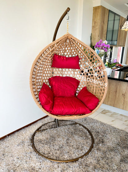 SILLA COLGANTE HUEVITO RATAN