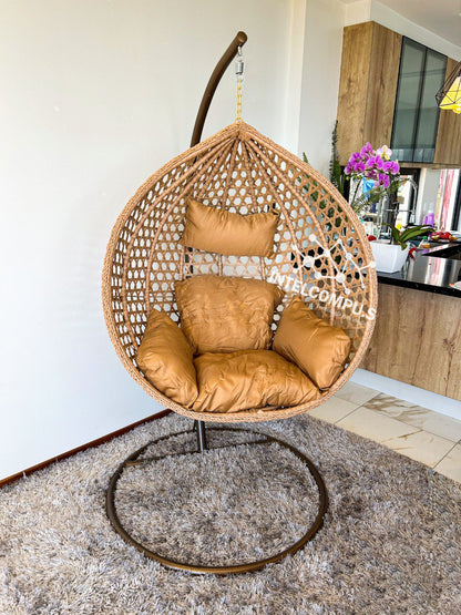 SILLA COLGANTE HUEVITO RATAN