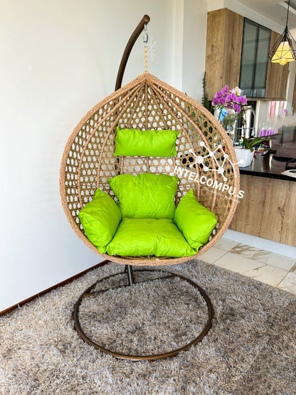 SILLA COLGANTE HUEVITO RATAN