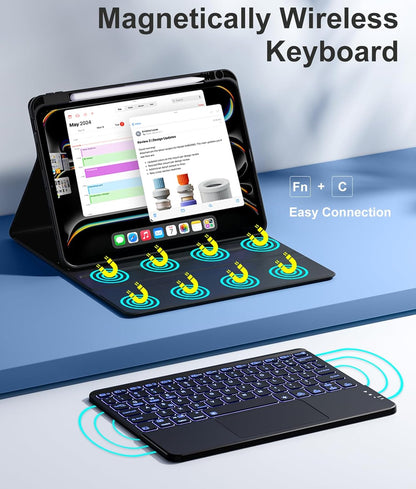 Estuche con teclado para iPad Pro de 11 pulgadas M4